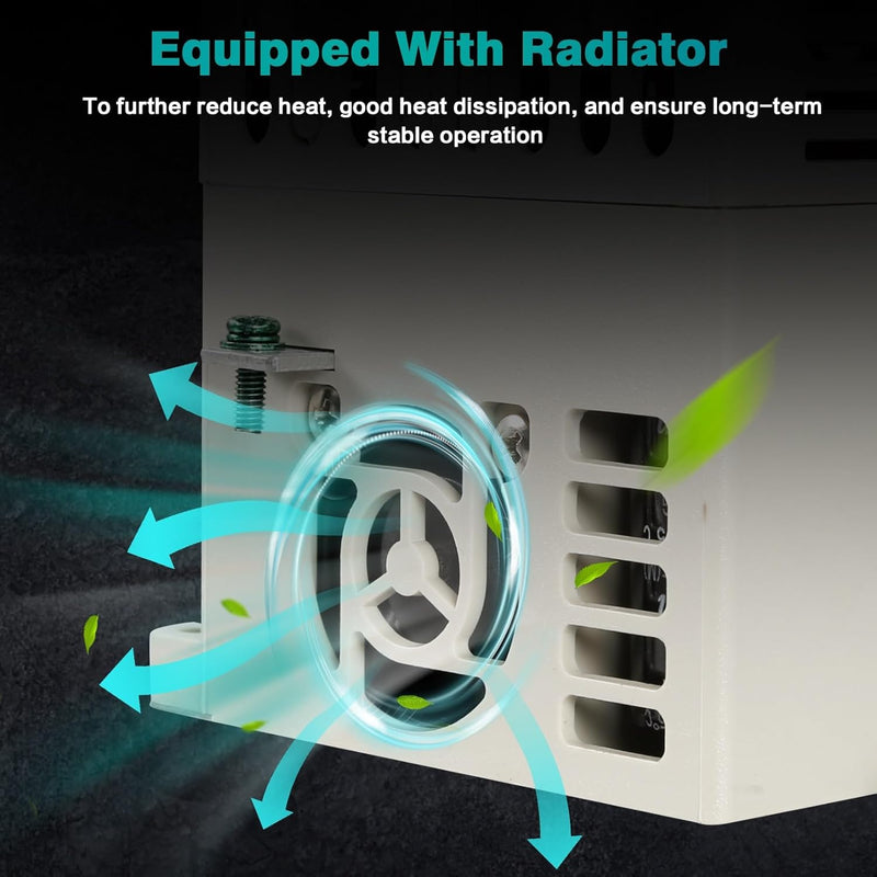 Ailao Frequenzumrichter 230V VFD Motor Drehzahlregler 1 Phasen Eingang 3 Phasen Ausgang Frequenzumri