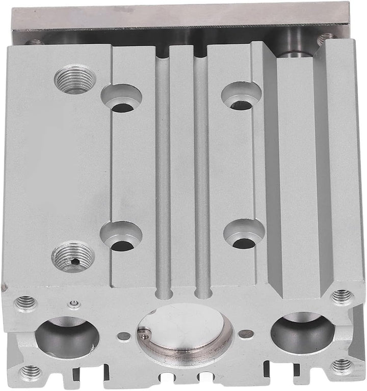 Luftzylinder Pneumatisch 3 Stangen Aluminiumlegierung 20 Mm Bohrung 40 Mm Hub Dual Action PT1/8