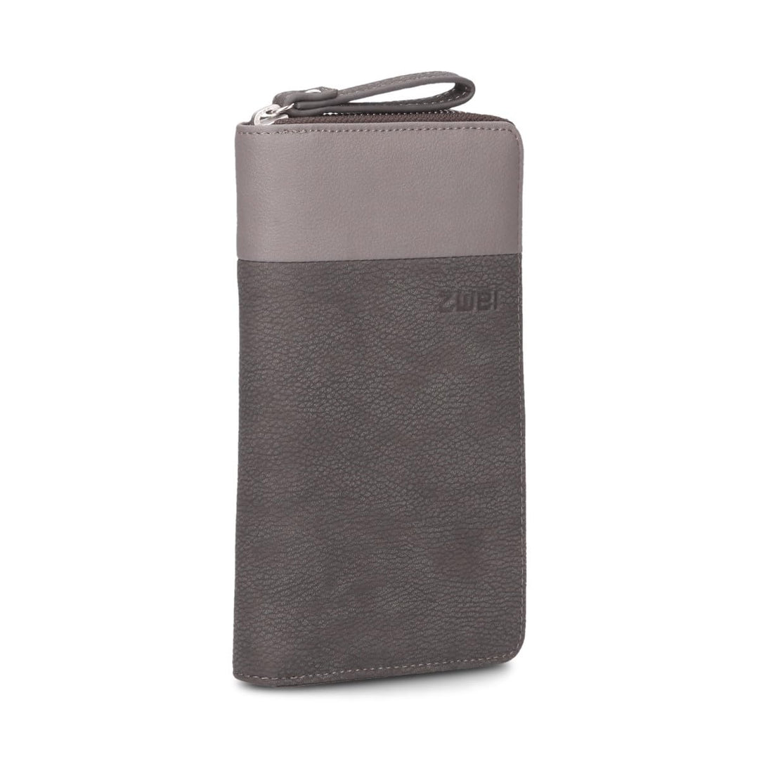 Zwei Eva Wallet EV2 Nubuk-Stone, Nubuk-stone