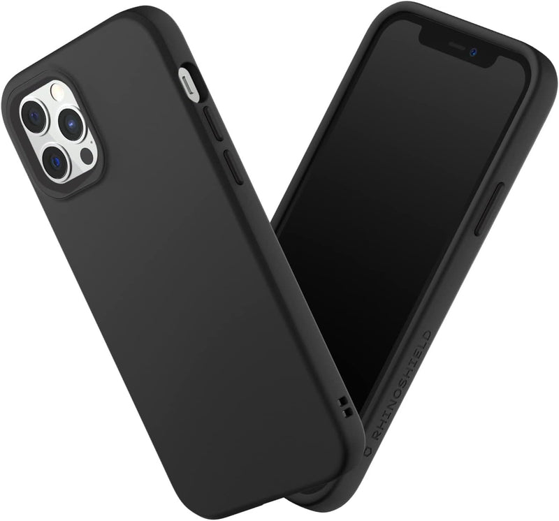 RHINOSHIELD Case kompatibel mit [iPhone 12 / 12 Pro] | SolidSuit - Stossdämpfende & schlanke Schutzh