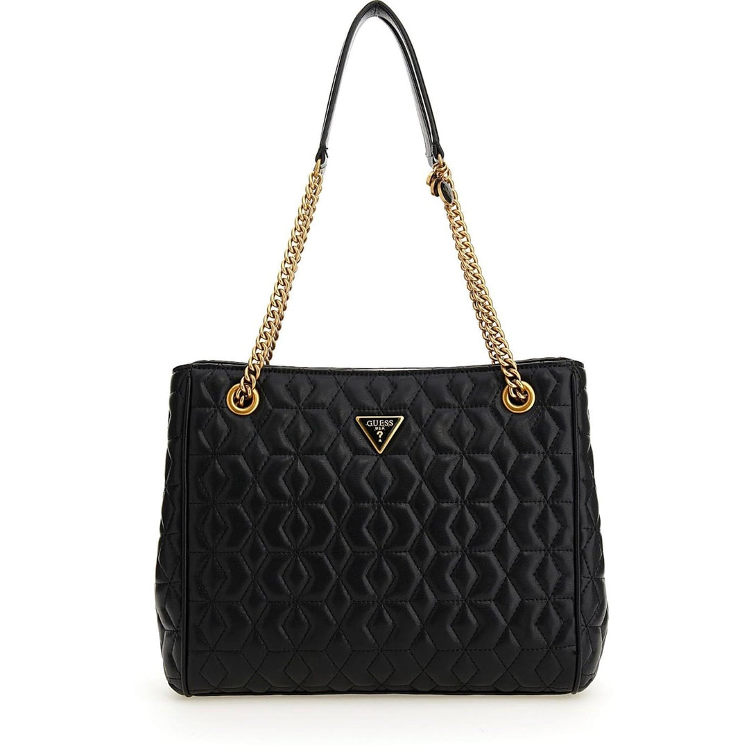 Guess Damen-Tasche Cognac Hwqb86 77230 cog Schwarz Einheitsgrösse, Schwarz Einheitsgrösse