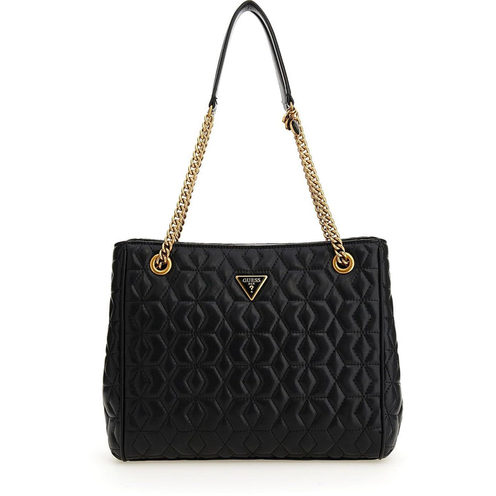Guess Damen-Tasche Cognac Hwqb86 77230 cog Schwarz Einheitsgrösse, Schwarz Einheitsgrösse