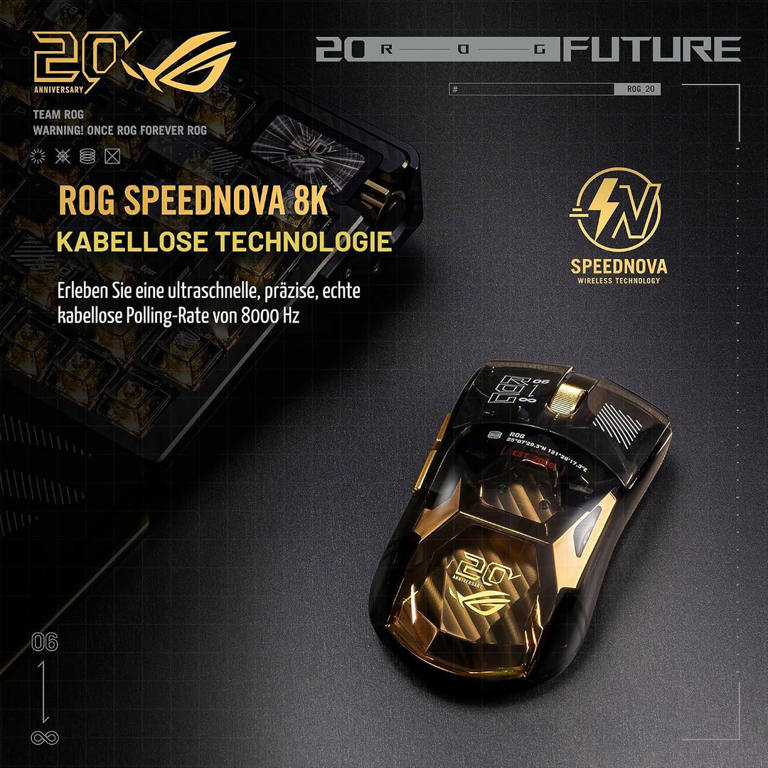 ASUS - Souris Gaming ROG Harpe II Extreme Edition 20