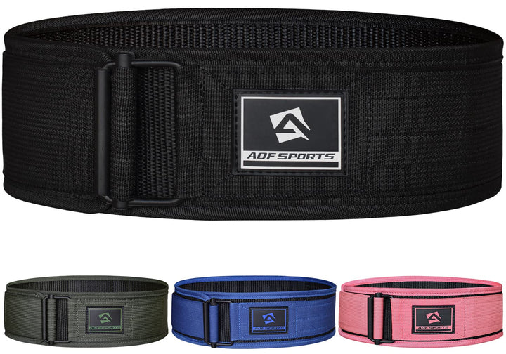 AQF Gewichthebergürtel, 4"/10.2cm Autolock Nylon Gürtel, Functional Training Bodybuilding Fitness Gü