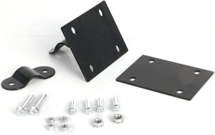 Fahrradkorb Feste Halterung, Frontkorbzubehör, schwarzes Metall, Gepäckträgerhalterung, 5 kg Tragkra