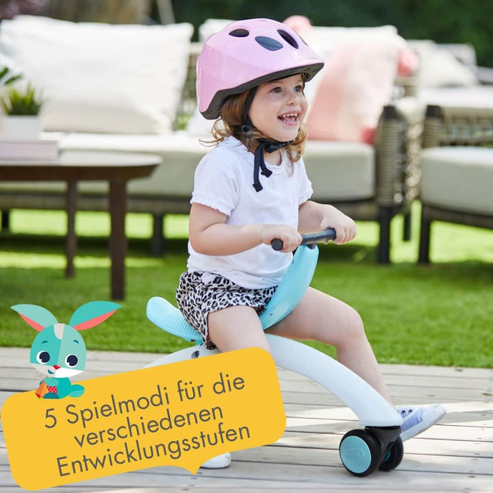 Tiny Love 5-in-1 Here I Grow, Lauflernhilfe und Aufsitzspielzeug für Babys, Laufrad für Babys mit Si