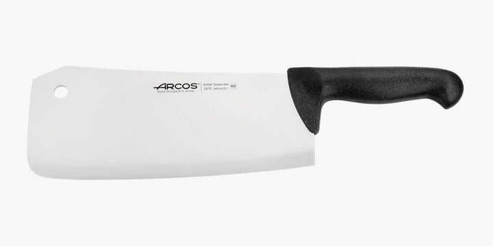 Arcos Serie 2900 - Hackmesser Metzgermesser - Klinge Nitrum Edelstahl 240 mm - HandGriff Polypropyle