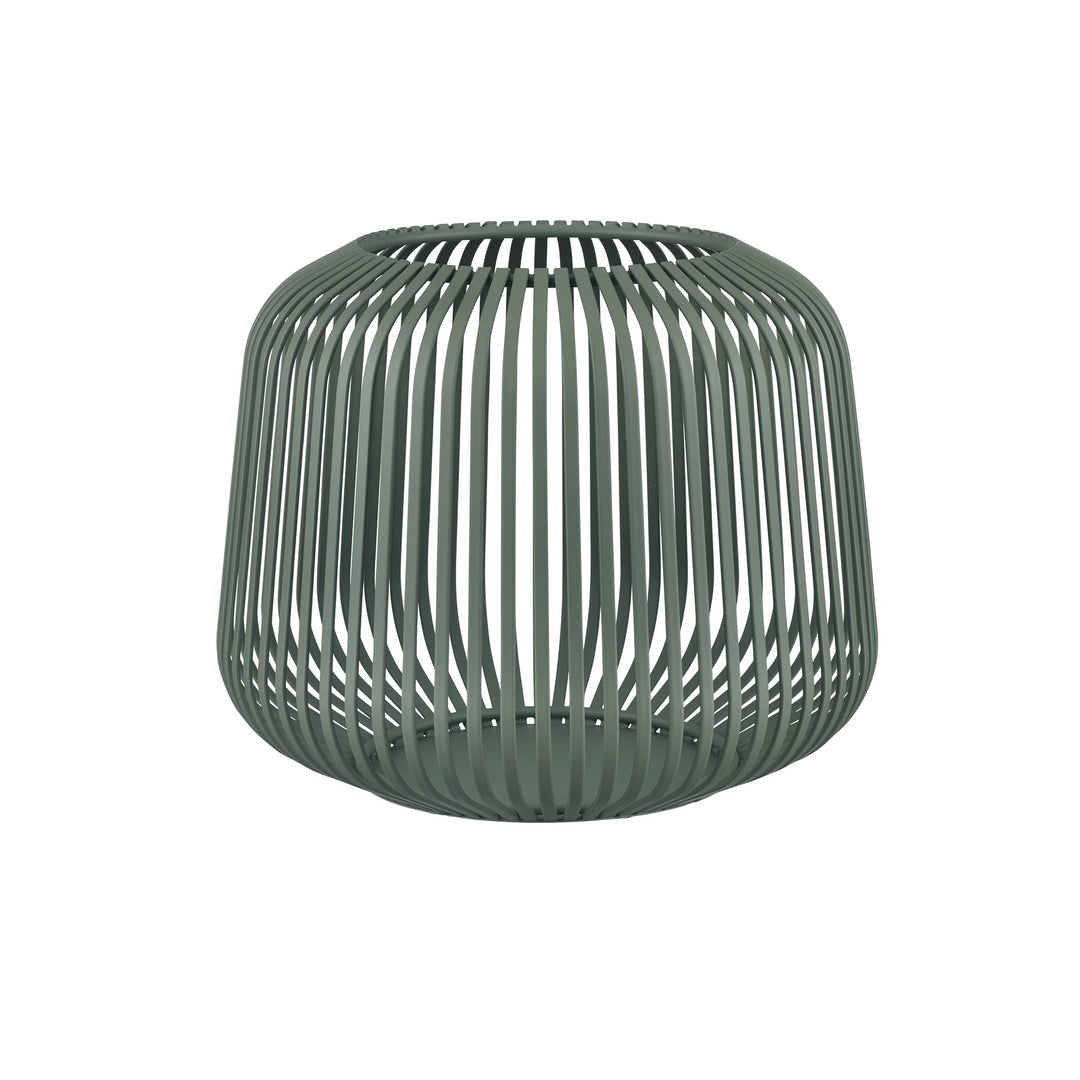 blomus Laterne Lito | Agave Green | Grösse S | 20L x 20B x 17H cm | Kerzenhalter Grün | Windlicht au