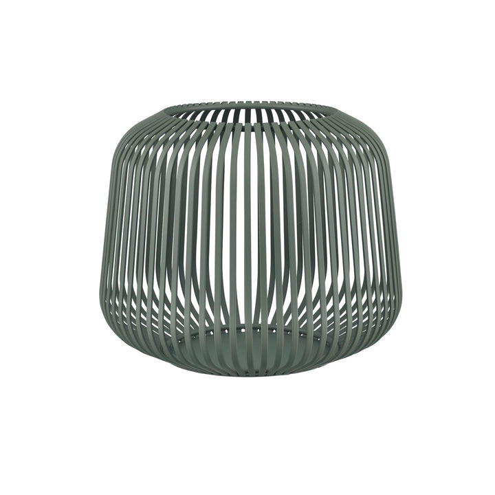 blomus Laterne Lito | Agave Green | Grösse S | 20L x 20B x 17H cm | Kerzenhalter Grün | Windlicht au