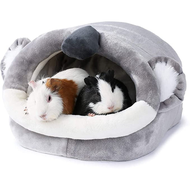 JanYoo Kleintierhöhle für Chinchilla, Igel, Meerschweinchen, Käfigzubehör, Spielzeug, für Bartagame,