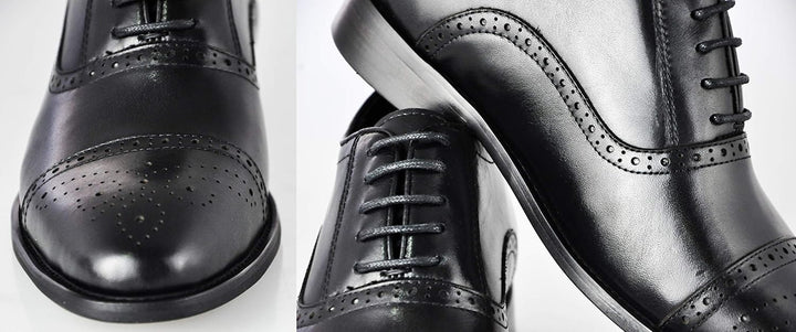 Zerimar Schuhe für Männer Erhöhen Sie 7 cm | Herrenschuhe mit Erhöhungen | Schuhe die ihre Höhe erhö
