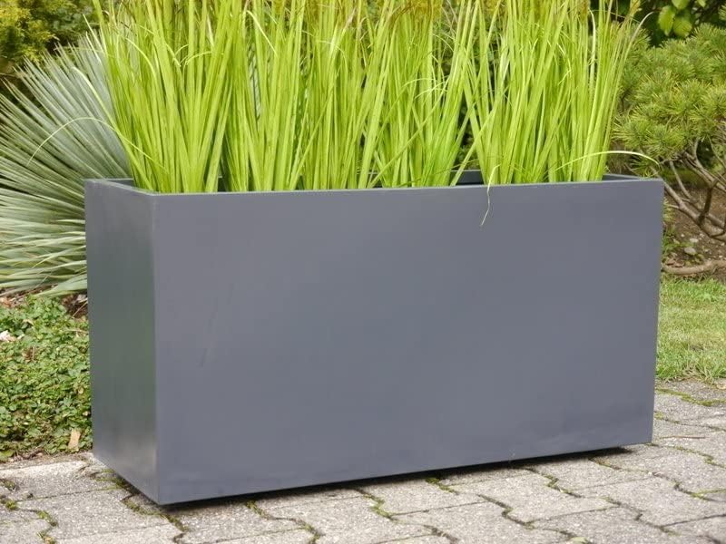 Pflanzkübel für Rollen aus Fiberglas, Blumenkübel, Pflanzgefäss, Blumengefäss, Pflanztopf, Blumentop