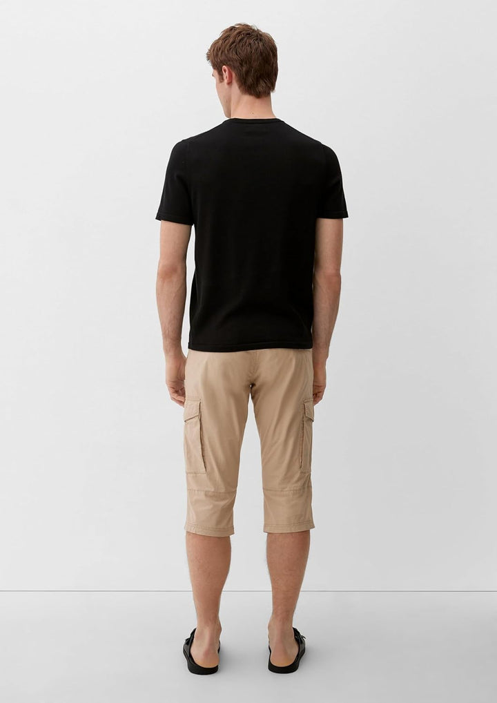 s.Oliver Herren Cargo-Bermuda, Detrot Relaxed Fit, Brown