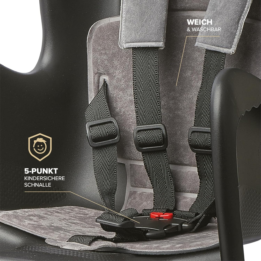 Polisport Kinder Bilby Sitz – Grau Schwarz, Schwarz