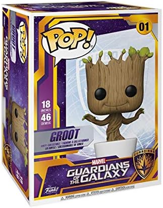 Funko Pop! Marvel: Guardians of The Galaxy - 18" Dancing Groot - Vinyl-Sammelfigur - Geschenkidee -