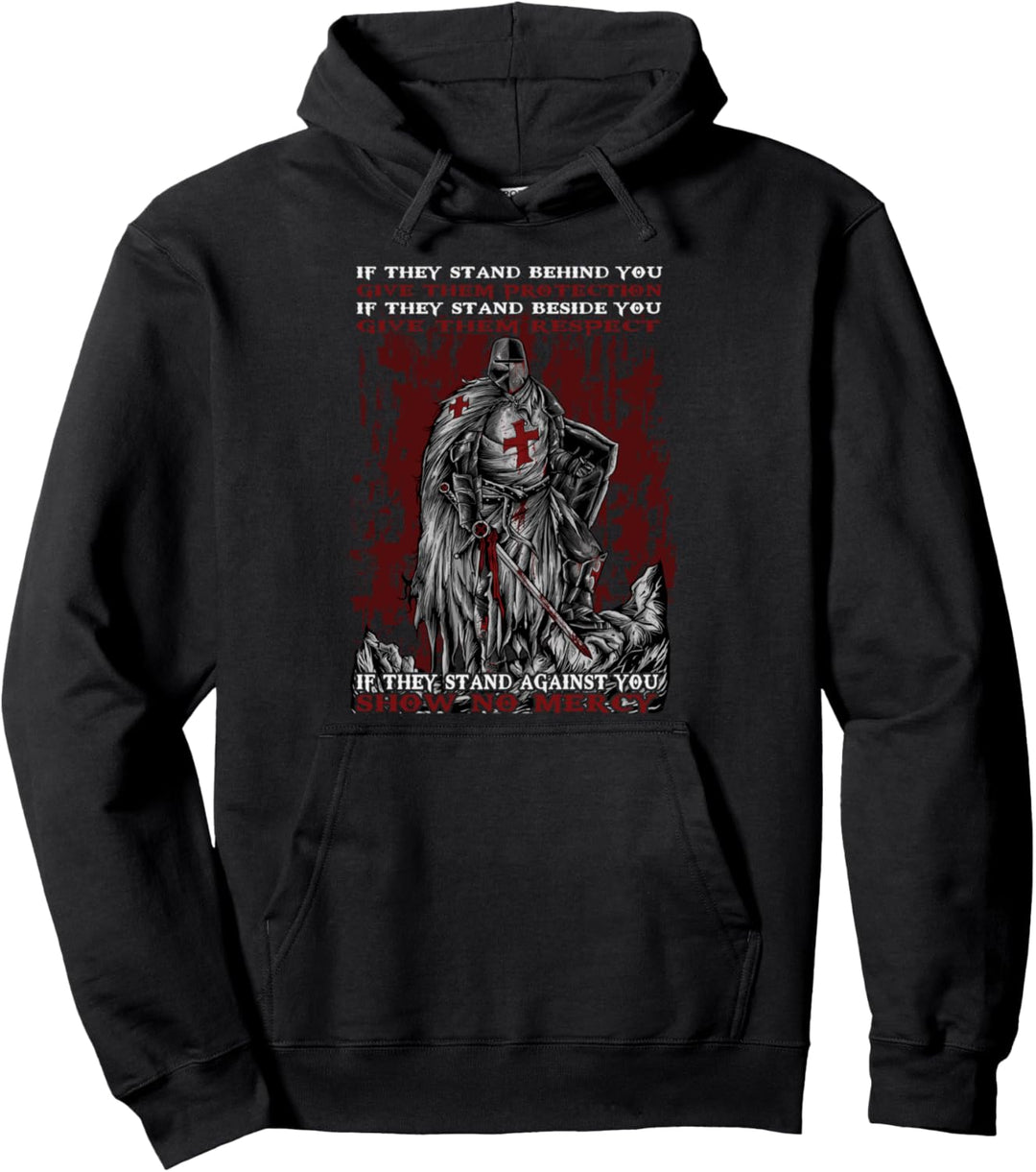Tempelritter Keine Gnade zeigen Pullover Hoodie