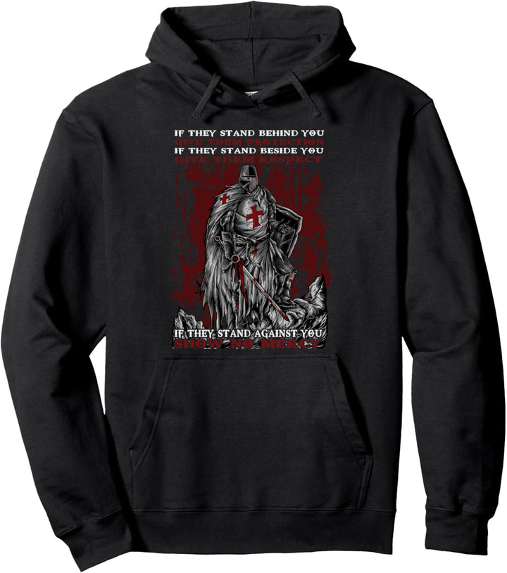 Tempelritter Keine Gnade zeigen Pullover Hoodie