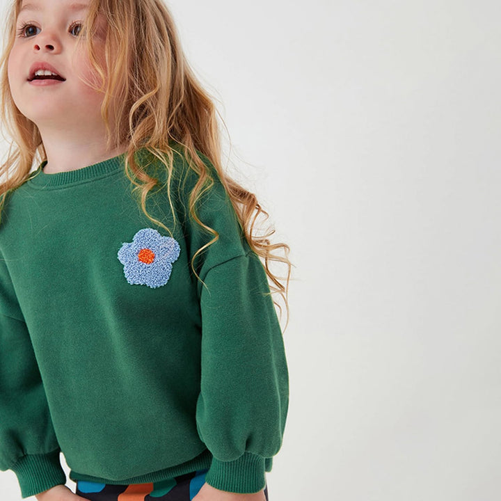 MUJOQE Mädchen Pullover für Kinder Langarmshirt Baumwolle Sweatshirt Winter Kleidung Langarm Tops 1-