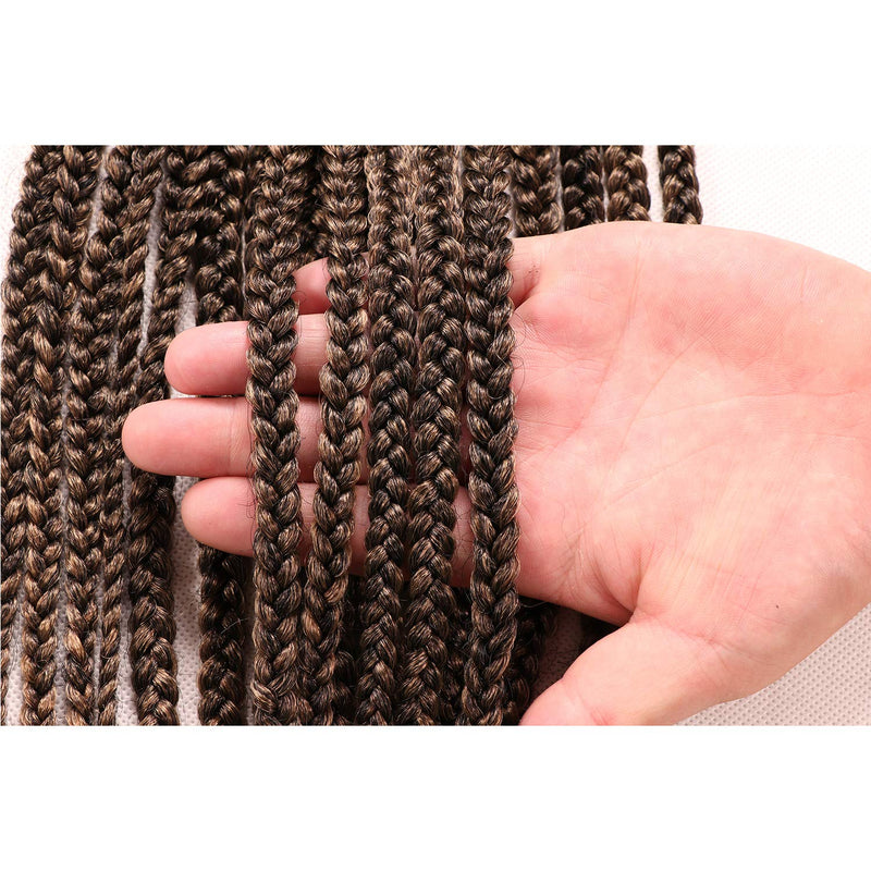 7Packs Box Braids Crochet Braids Hair Extensions Kanekalon Kunsthaar Crochet Hair Braids Haare Kunst