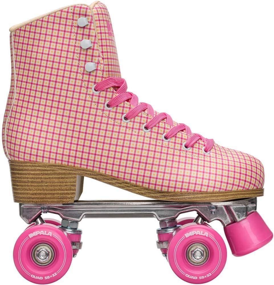 IMPALA Skate - Rollschuhe US 9 / EU 40 / UK 7 Pink Tartan, US 9 / EU 40 / UK 7 Pink Tartan