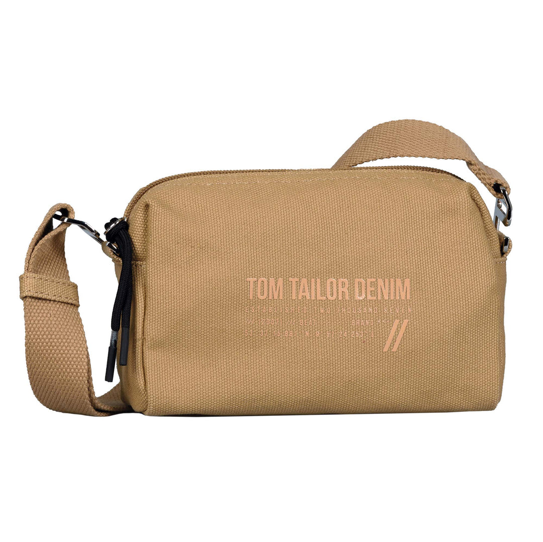 TOM TAILOR Denim Damen Lia Cross Bag, Camel