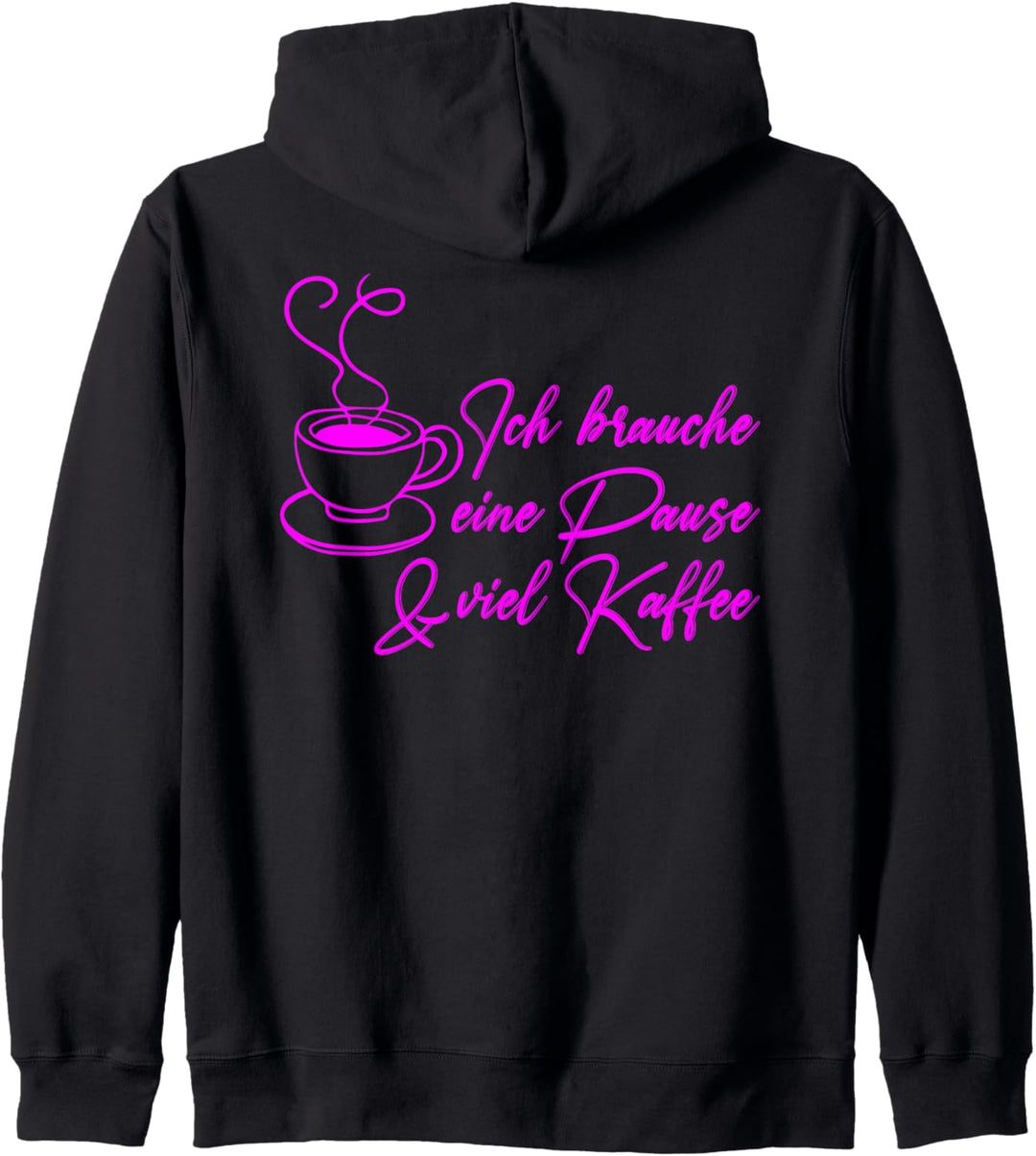 Pausenjacke Krankenschwester pink Krankenpflege Altenpflege Kapuzenjacke