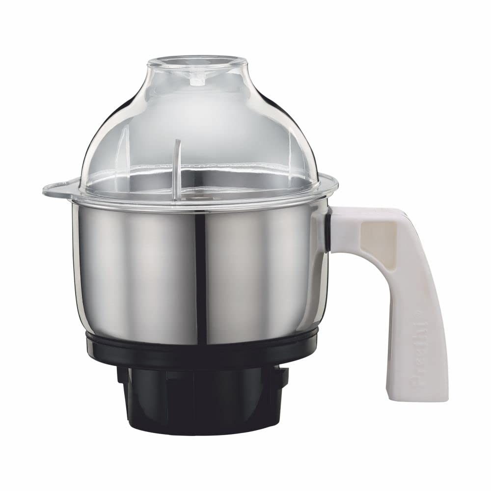 Preethi MGA 504 MGA-504 Genie-Dose aus Edelstahl, 0,5 l, silberfarben