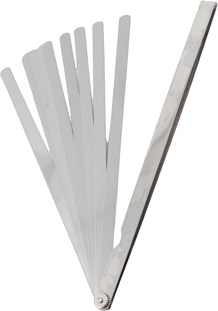 300mm Lücke Fühlerlehre 17 Klingen Metrisch 0.02-1mm Dicke Edelstahl Messwerkzeug