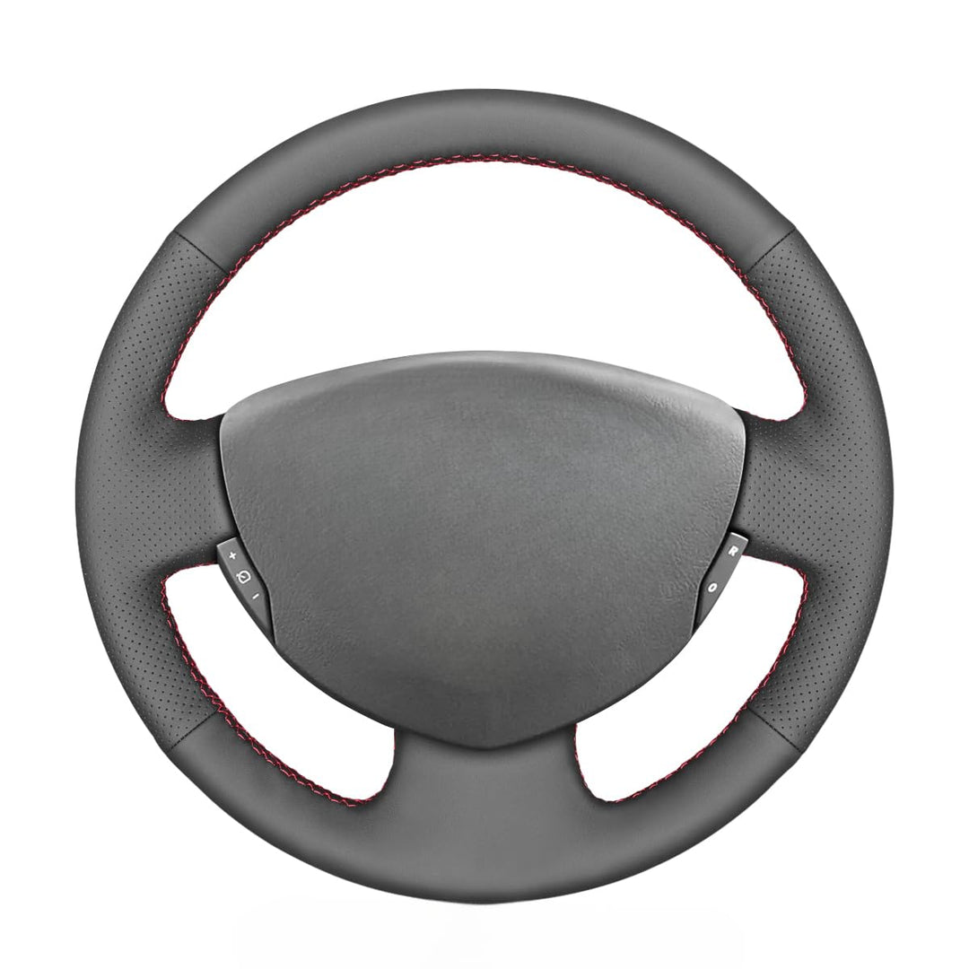 MEWANT Lenkradhülle aus Leder für Renault Clio 2 2001-2008 / Twingo 2 2007-2014 / Dacia Sandero 2008