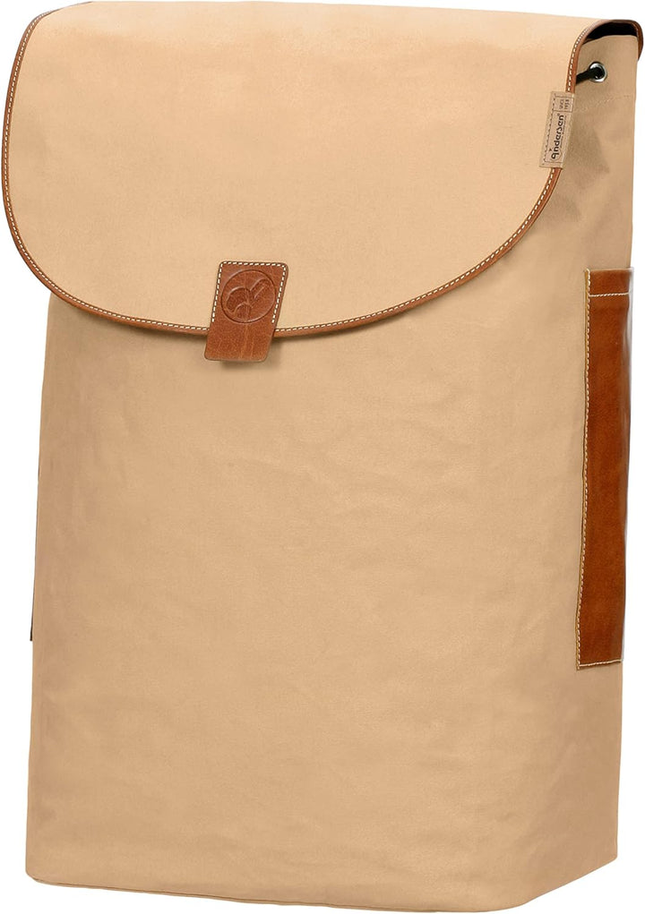 ANDERSEN Einkaufstrolley - Tura Shopper Saira beige 55 L Einkaufsroller,Leder,nachhaltig,XXL, Alumin