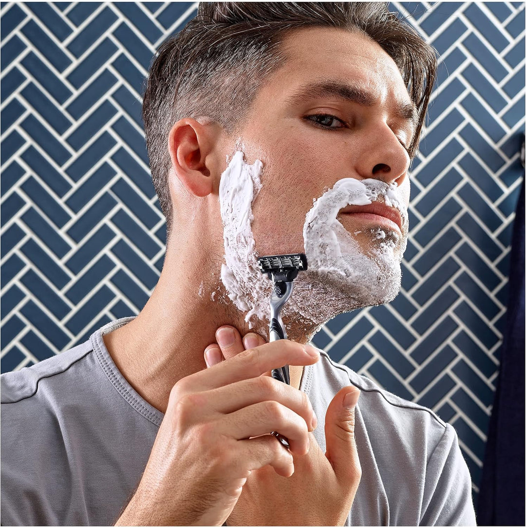 Gillette Mach3 Rasierklingen, 8 Ersatzklingen für Nassrasierer Herren mit 3-fach Klinge 8 stück (1er