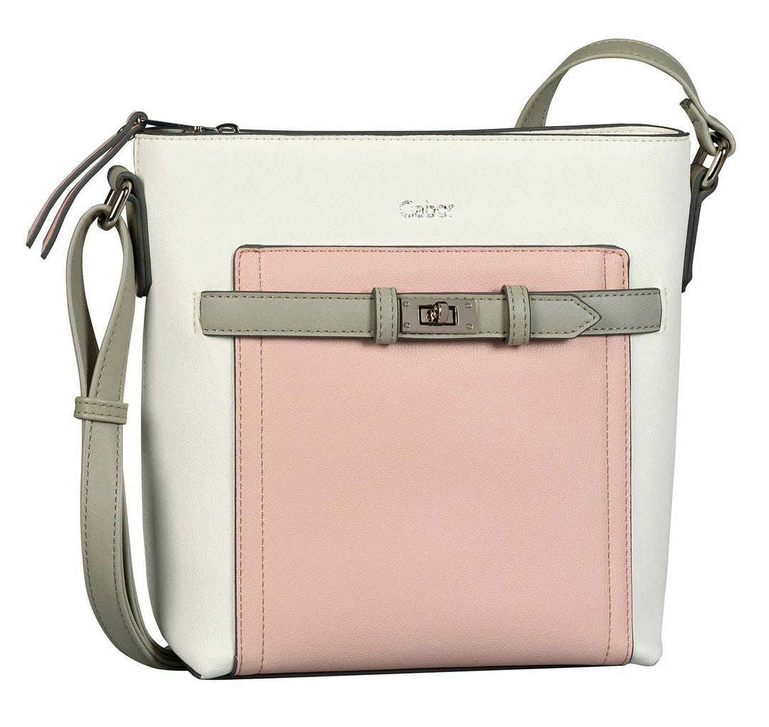 Gabor Damen Celina Cross Bag Mixed White, Mixed White