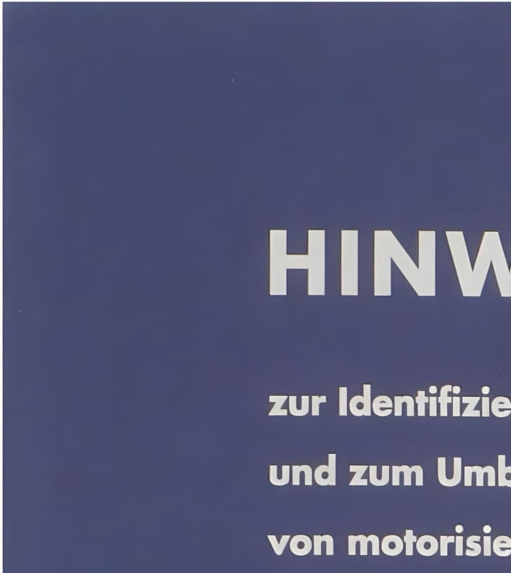 Hinweissammlung zur Identifizierung u. z. Umbau von motorisierten ""SIMSON-Zweiradfahrzeugen"" - 15