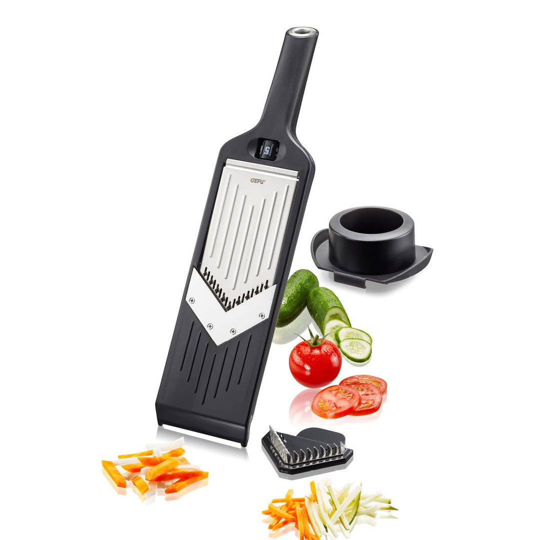 GEFU 50441 V-Hobel Julienne VIOLI 2.0 - für perfekte Obst- & Gemüsescheiben sowie Juliennestreifen 3
