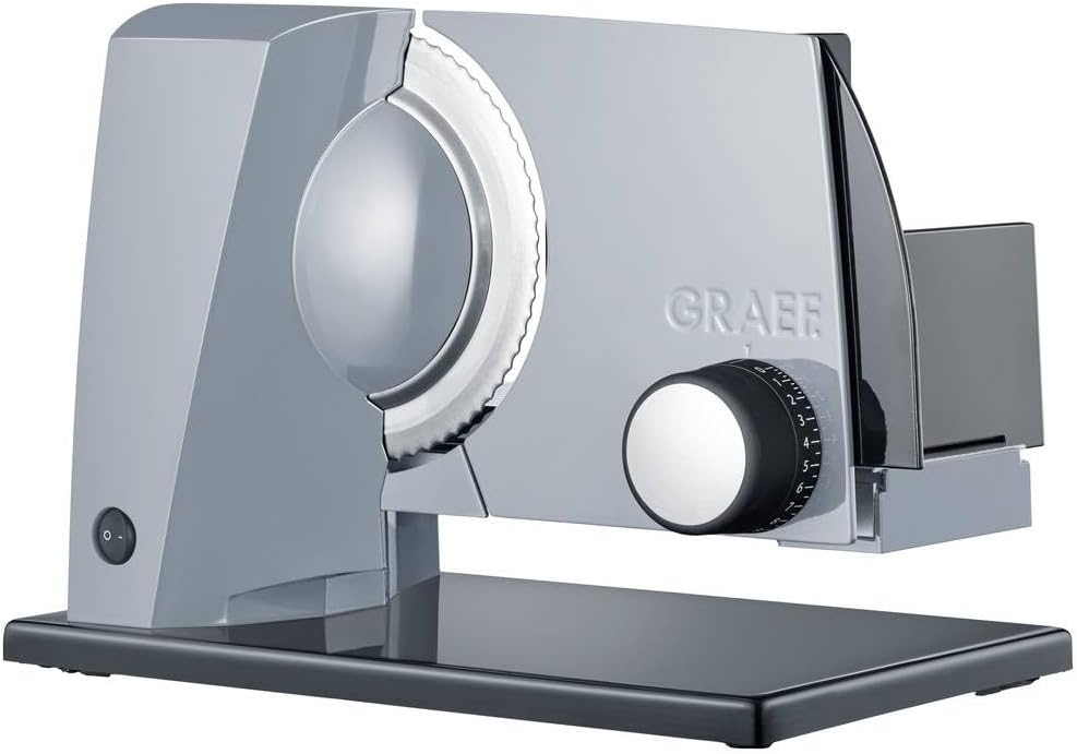 Graef S 11050 Electric 170 W Metal Black, Grey Slicer – Slicers (Metal, Black, Grey, 343 mm, 237 mm,