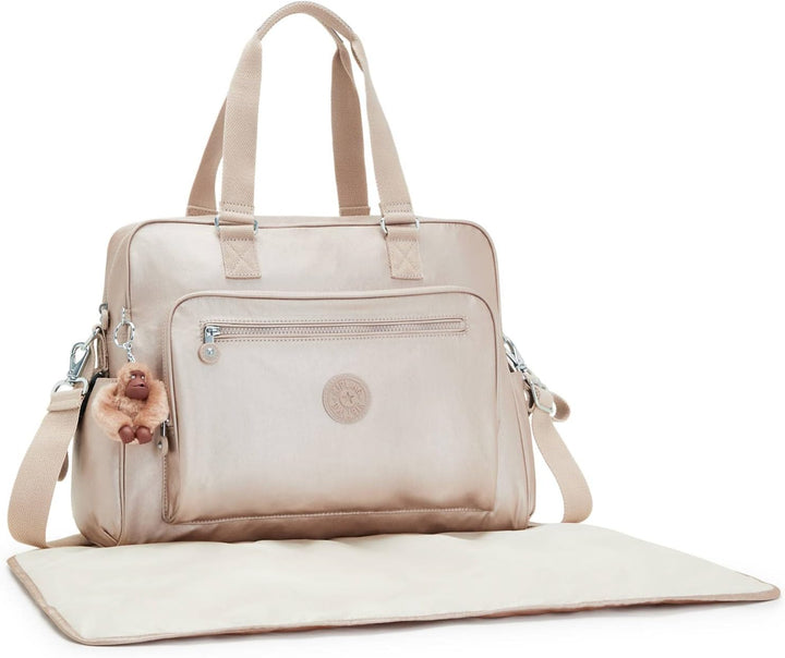 Kipling Alanna Wickeltasche, Metallic Quarz-metallic, Quarz-metallic