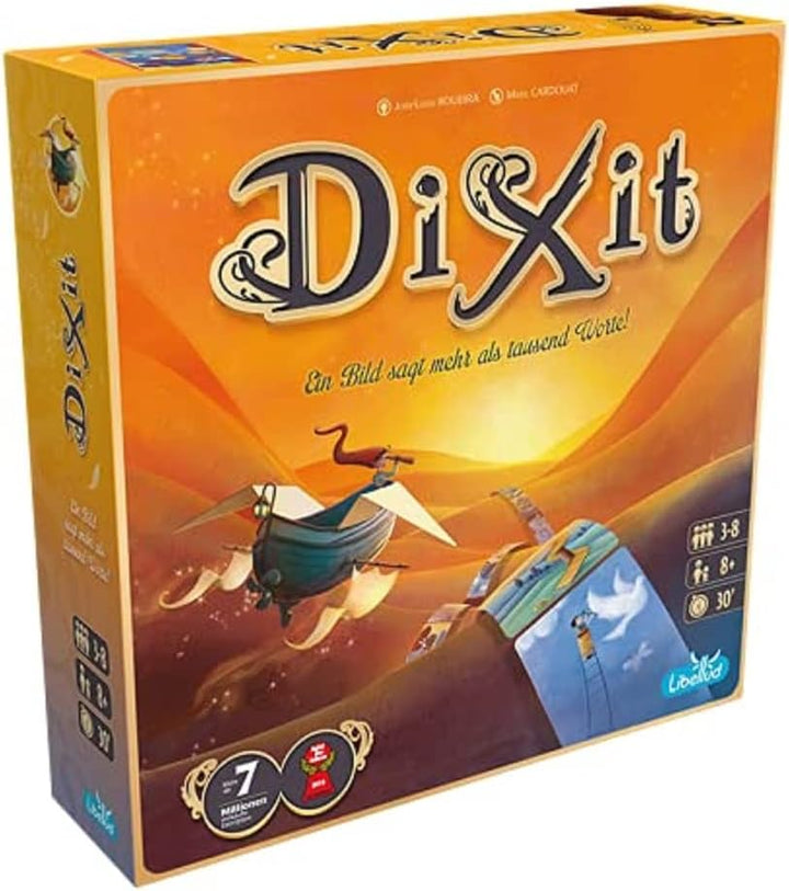 Libellud Asmodee | UNbox Now Dixit | Grundspiel 3-8 Spieler | Ab 8+ Jahren | 30+ Minuten &amp; Asmodee D