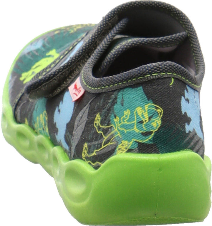 Superfit Jungen Bubble Hausschuh 23 EU Grau Mehrfarbig 2010, 23 EU Grau Mehrfarbig 2010