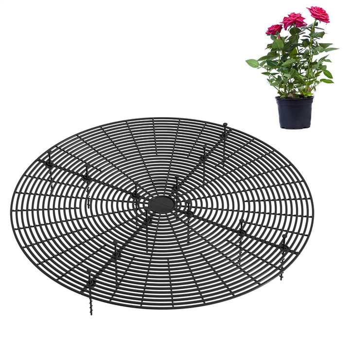 52cm Blumentopfgitter Blumentopf Schutz Blumentopf Abdeckung ABS Pflanzenschutz Katze Hunde Wiederve