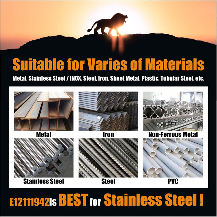 Merryland Trennscheibe 230 Metall Edelstahl Stahl für Winkelschleifer, 230 X 1,9 mm Dünn Flexscheibe