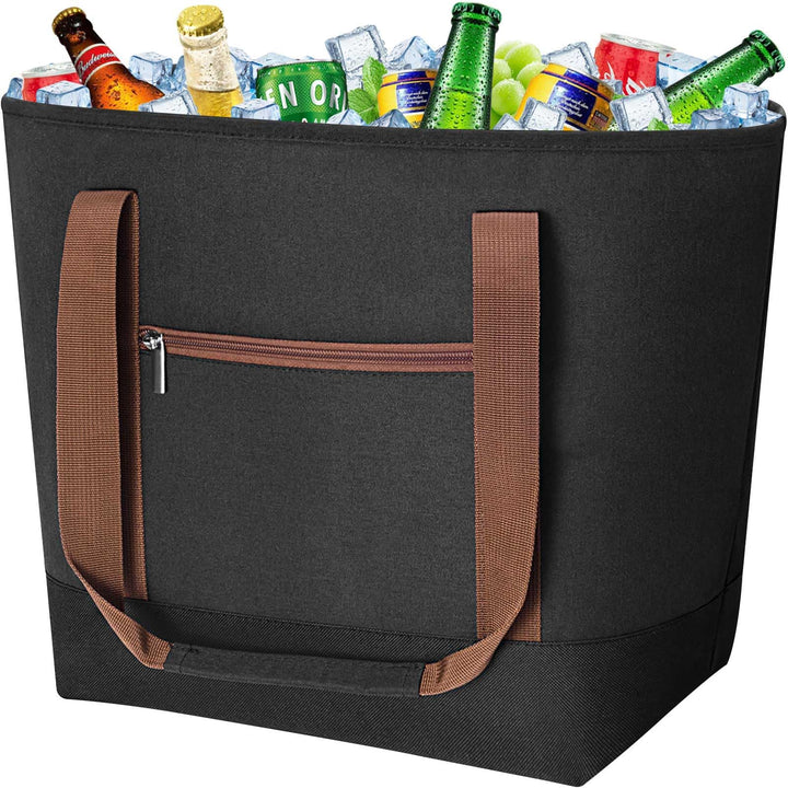 Faltbare Kühltasche Gross mit wasserdichter Isolierung 50l – Grosse Isoliertasche auslaufsicher Flex