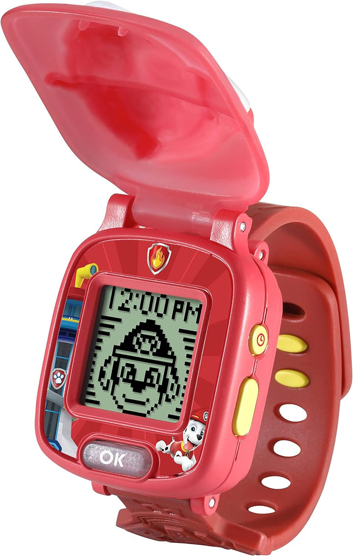VTech 80-551667 Pädagogische Uhr von Marshall-Paw Patrol, rot, único