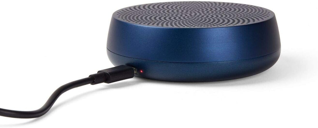 Lexon Mino L - Haut-parleur Compatible Bluetooth 5W, Rechargeable, Mains libres, USB-C - Aluminium/B