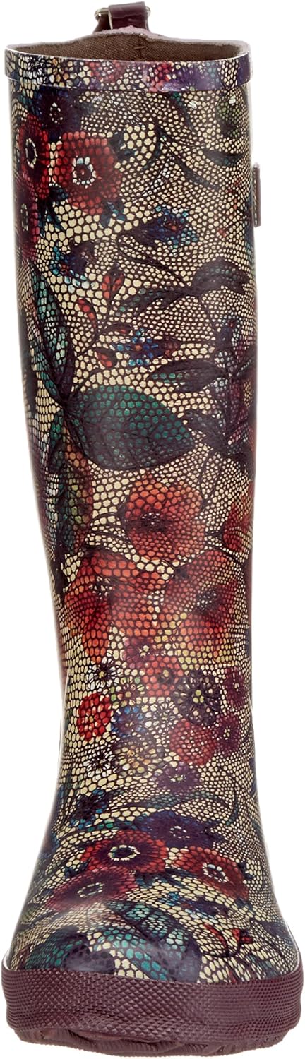 Bisgaard Mädchen Flower Gummistiefel 20 EU Mehrfarbig 174 Bordeaux Flowers, 20 EU Mehrfarbig 174 Bor