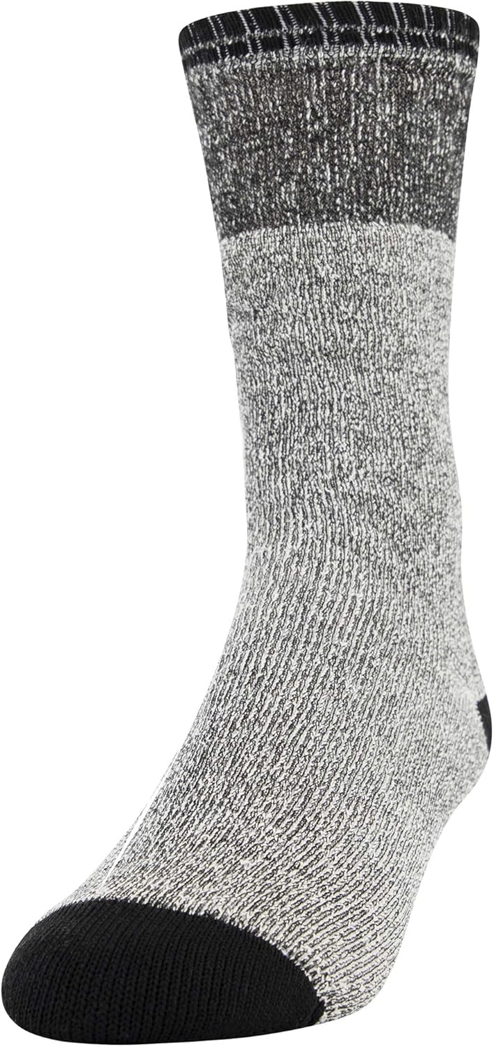 Gildan Herren Crew-Socken, voll gepolstert, strapazierfähig, 6 Paar