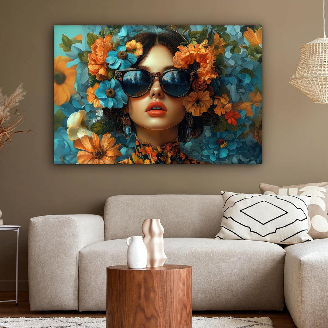 MuchoWow© Leinwandbild Gross 120x80 cm XXL Dekoration Wohnzimmer Bilder Pictures Wall Decoration Liv