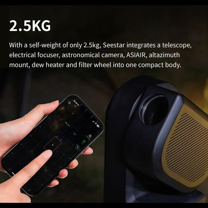 ZWO Smart Telescope AP 50/250 Seestar S50