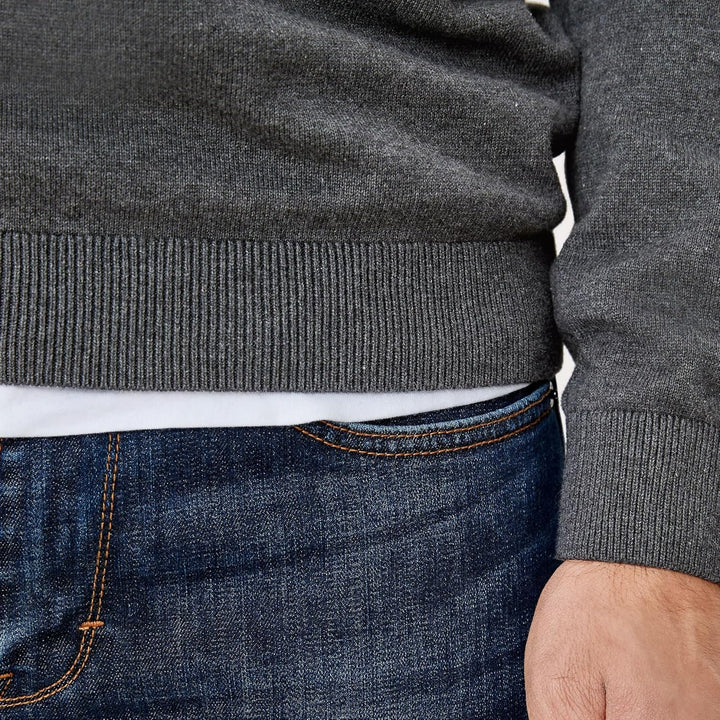 s.Oliver Herren 2152193 Pullover mit Logo-Stitching M 1 X Anthrazit, M 1 X Anthrazit