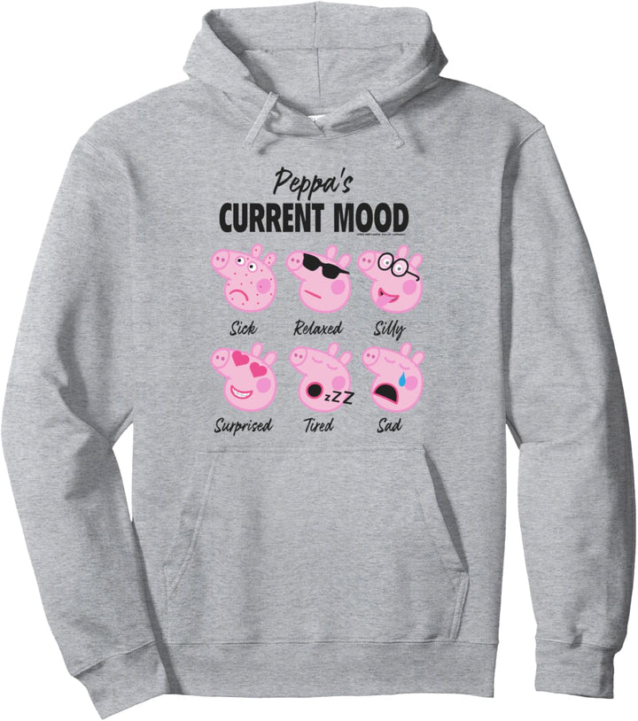 Peppa Wutz Current Mood Pullover Hoodie