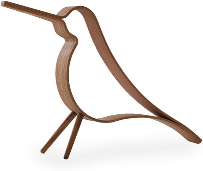 Cooee Design Skulptur Dekoobjekt, Black Stained Oak, 31cm